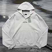 Balenciaga hoodie white 02 - 4