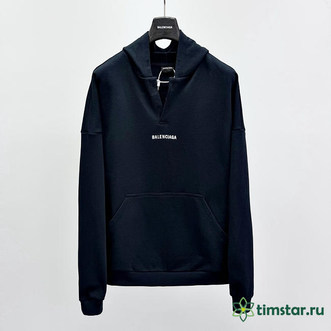 Balenciaga hoodie black 03 - 1