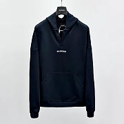Balenciaga hoodie black 03 - 1