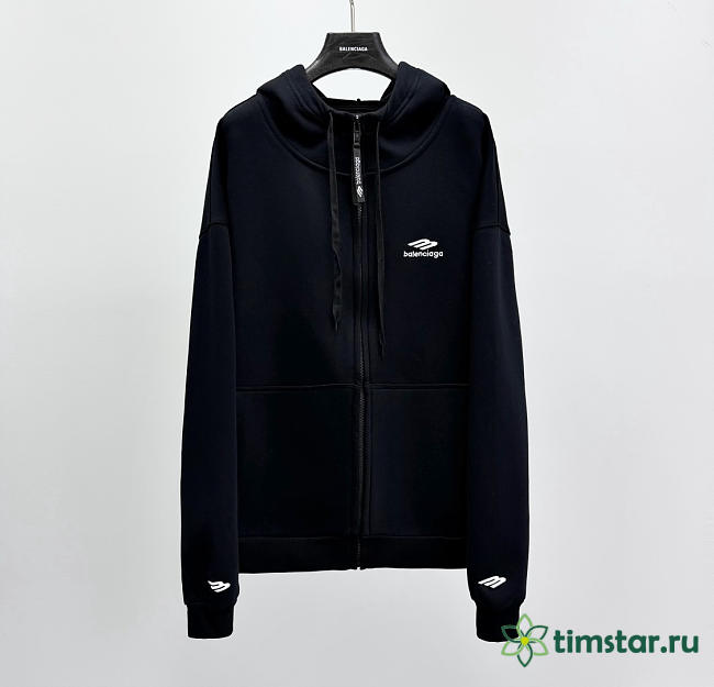 Balenciaga Knit Zip-Up Hoodie 04 - 1