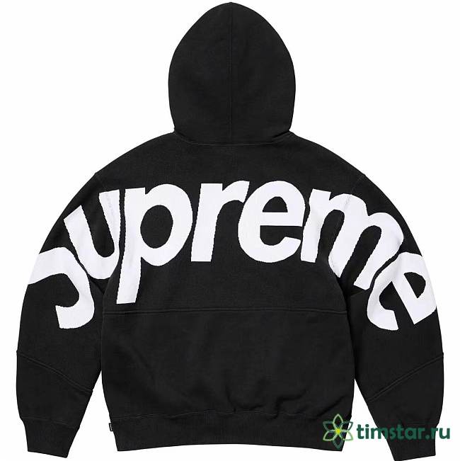 Supreme BIG LOGO HOODED Black 13 - 1