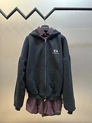 Balenciaga Hoodie black 08 - 1