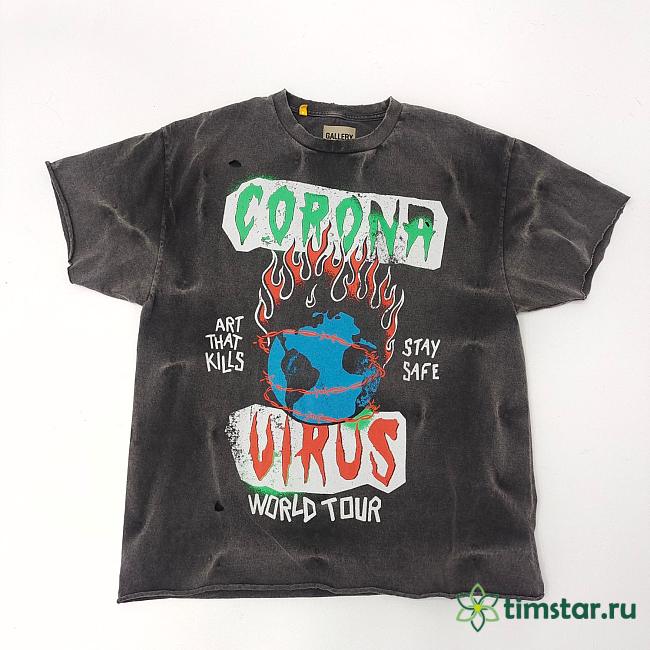 gallery dept black T-shirt - 1