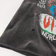 gallery dept black T-shirt - 3