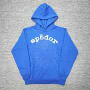 Sp5der Hoodie blue B80178 - 2