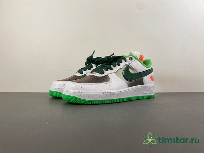GOAT Division St. x Nike Air Force 1 Low Ducks of a Feather “Duck or Egg” IU7613-100 - 1
