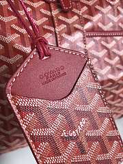 Goyard crossbody red bag 30*22*45CM  - 3