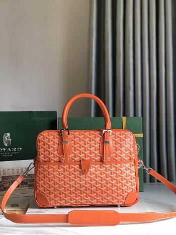 Goyard Ambassad messagebag orange 35*7*27CM