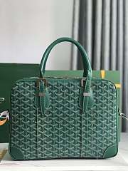 Goyard Ambassad messagebag green 35*7*27CM - 2