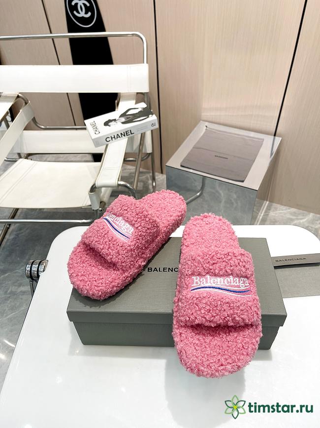 Balenciaga slides pink - 1