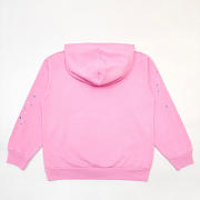 Sp5der Hoodie and Pants a Set pink - 2