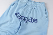 Sp5der Hoodie and Pants a Set light blue - 3