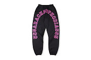 Sp5der Hoodie and Pants a Set black pink - 5