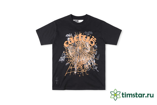 Sp5der worldwide 555555 TEE t-shirt black 02 - 1