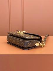  Louis Vuitton POCHETTE MÉTIS EAST WEST High-quality bag dark brown 21.5*13.5*6cm - 5