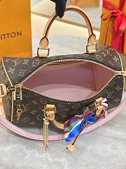 LV Speedy Soft 30 Dark High-quality bag 30*21*17CM - 4