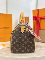 LV Speedy Soft 30 Dark High-quality bag 30*21*17CM - 5