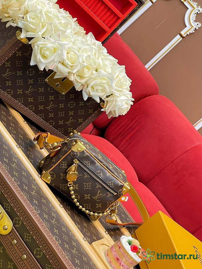 LV Mini Soft Trunk High-quality bag 13*8*18.5CM - 1
