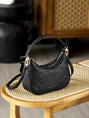 LV Bagatelle black High-quality bag 22*14*9CM - 5