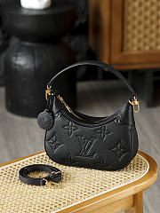 LV Bagatelle black High-quality bag 22*14*9CM - 6
