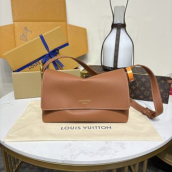 LV Low Key Messenger brown High-quality bag M13148 30*18*12CM