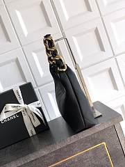 Chanel Hobo High quality black bag 24x28x8cm - 3