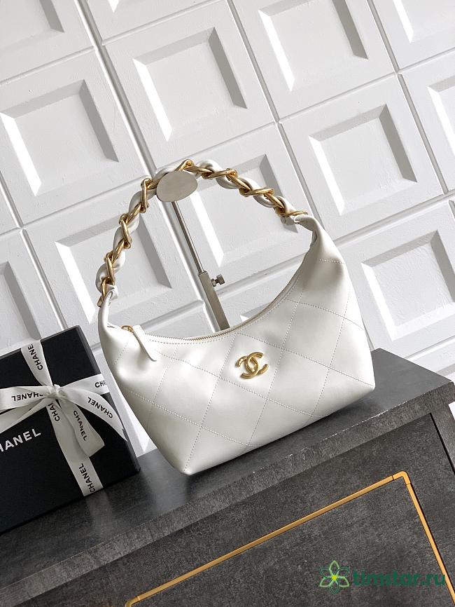 Chanel Hobo High quality white bag 24x28x8cm - 1