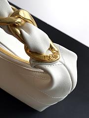 Chanel Hobo High quality white bag 24x28x8cm - 4