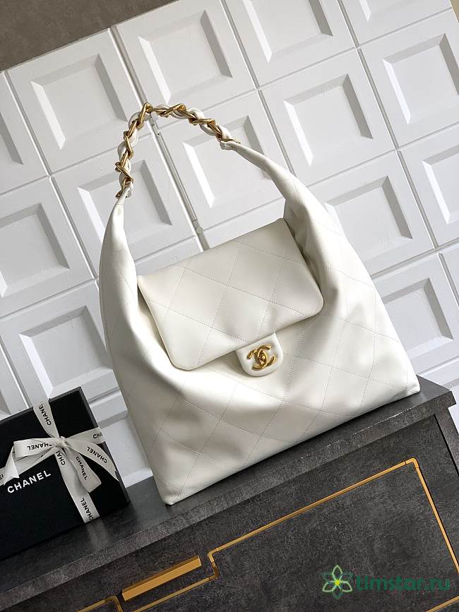 Chanel Hobo High quality white bag 43x53x9cm - 1
