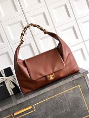 Chanel Hobo High quality brown bag 43×33×7cm - 2