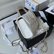 Chanel High quality white Handbag 15x6x10cm - 4