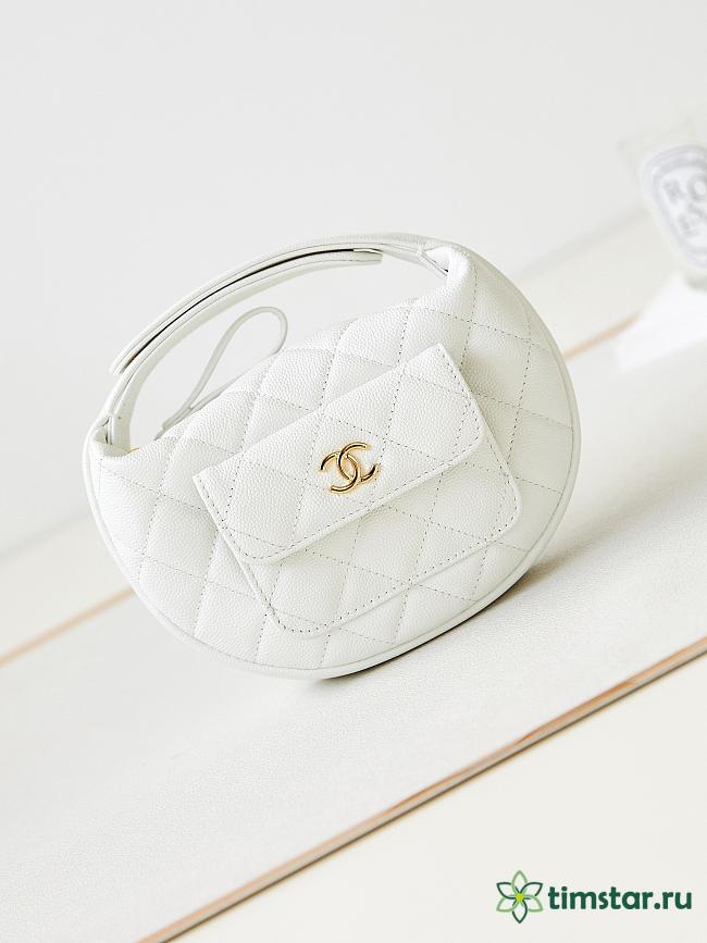 Chanel High quality white Handbag 16x16x5.5cm - 1