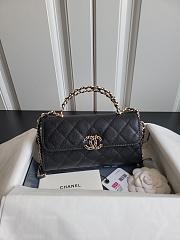 Chanel High quality balck Handbag 19x10x4.5cm - 6