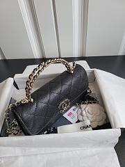 Chanel High quality balck Handbag 19x10x4.5cm - 5