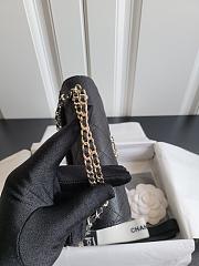 Chanel High quality balck Handbag 19x10x4.5cm - 2