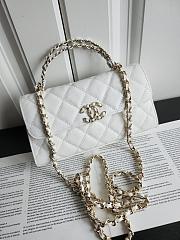 Chanel High quality white Handbag 19x10x4.5cm - 1