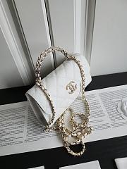 Chanel High quality white Handbag 19x10x4.5cm - 3