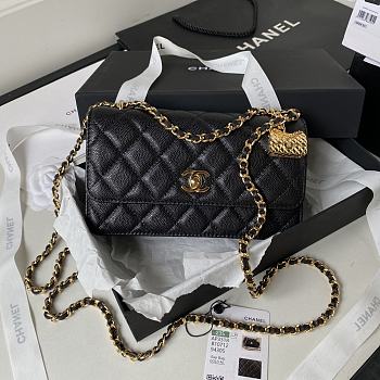 Chanel WOC High quality Bag Black 19cm