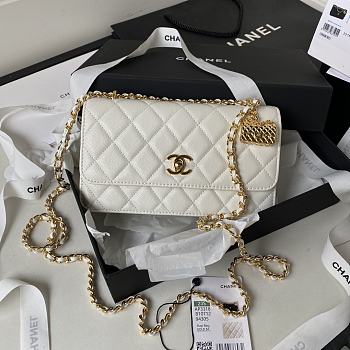 Chanel WOC High quality Bag white 19cm