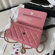 Chanel WOC High quality pink Bag 19cm - 2