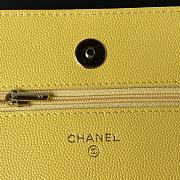 Chanel WOC High quality yellow Bag 19cm - 5