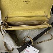 Chanel WOC High quality yellow Bag 19cm - 2