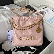 Chanel mini Shopping High quality pink Bag 19x20x6cm - 1