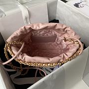 Chanel mini Shopping High quality pink Bag 19x20x6cm - 3