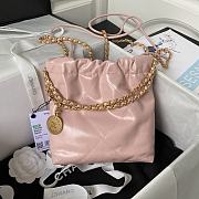 Chanel mini Shopping High quality pink Bag 19x20x6cm - 2