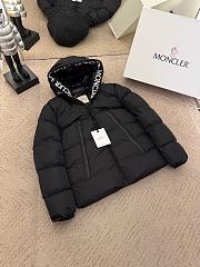 Moncler  down jacket black - 4