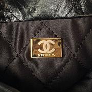Chanel mini Shopping High quality black Bag 19x20x6cm AS3980A - 2