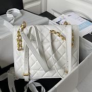 CHANEL Should High quality white bag AS4031A 22x25x6cm - 3