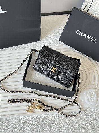 Chanel High quality black Wallet A81081