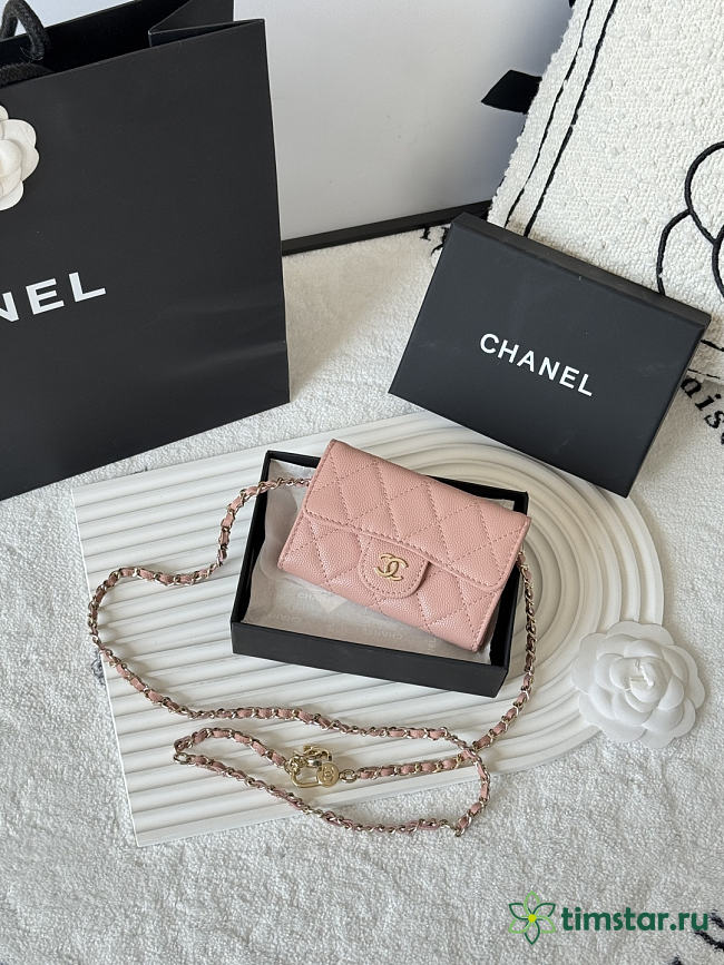 Chanel High quality pink Wallet A81081 - 1